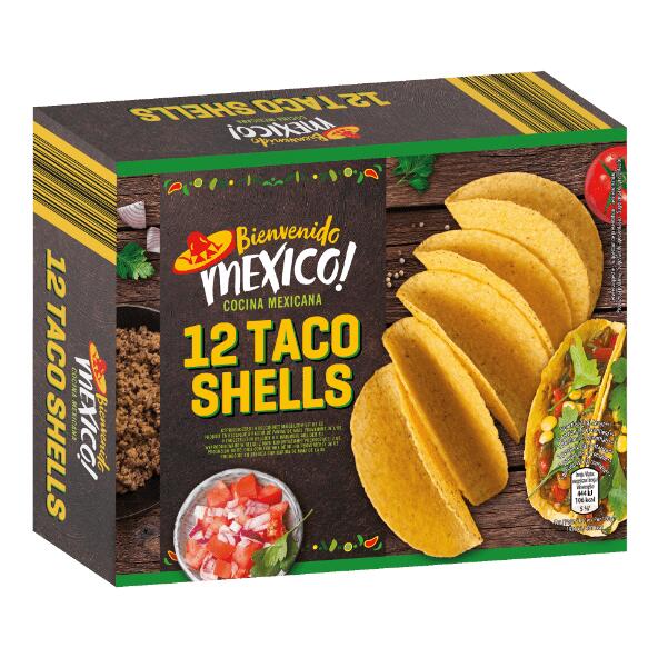 Taco shells, 12 pcs
