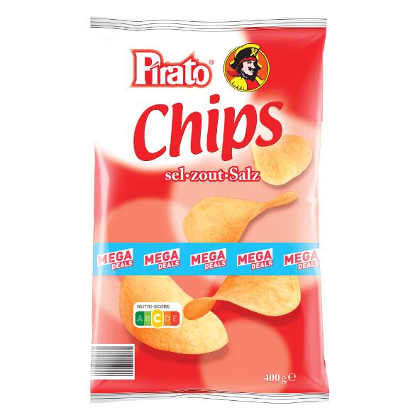 PIRATO(R) 				Chips au sel