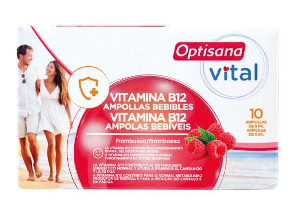 Optisana(R) Vitamina B12 Ampolas