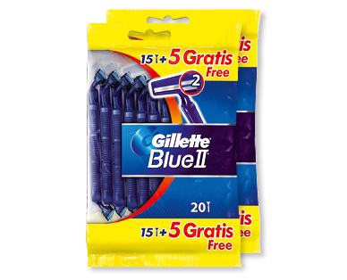 GILLETTE(R) Einwegrasierer Blue II