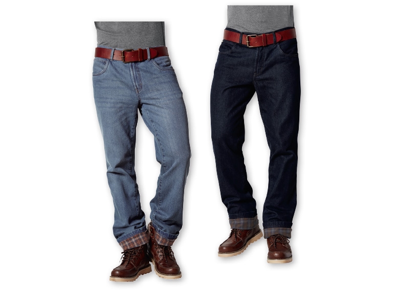 Men's Thermal Jeans with Full Lining