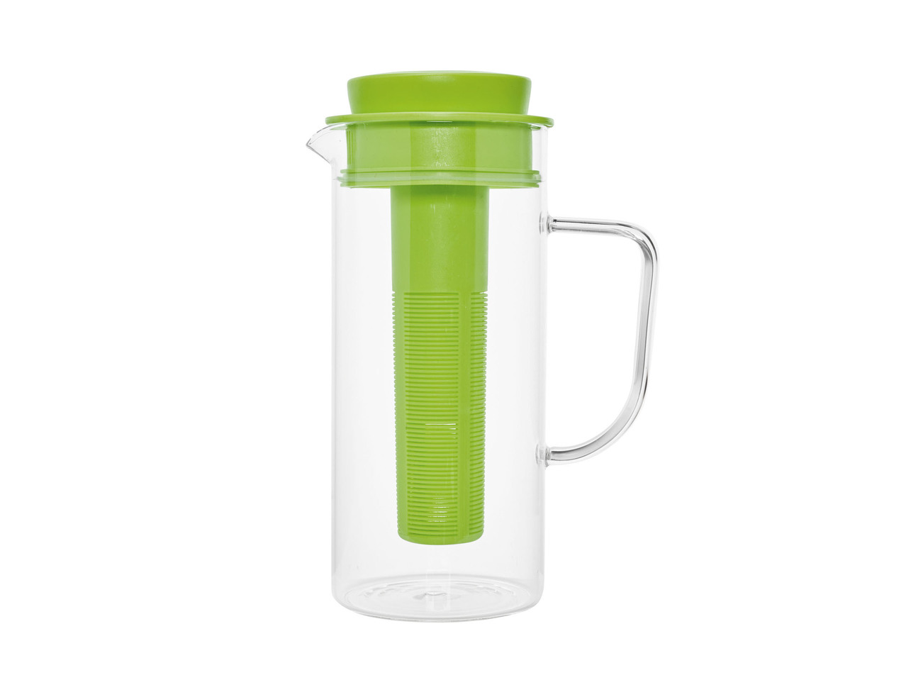 Glass Jug with Infuser and Cool Block