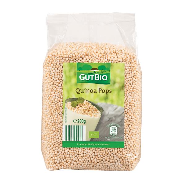 Gut Bio(R) 				Amaranto/ Quinoa Pops Biológico