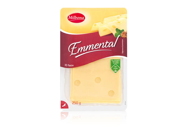 Sliced Emmental Cheese