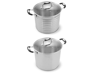 Crofton Chef's Collection 12-Quart Stainless Steel Stock Pot