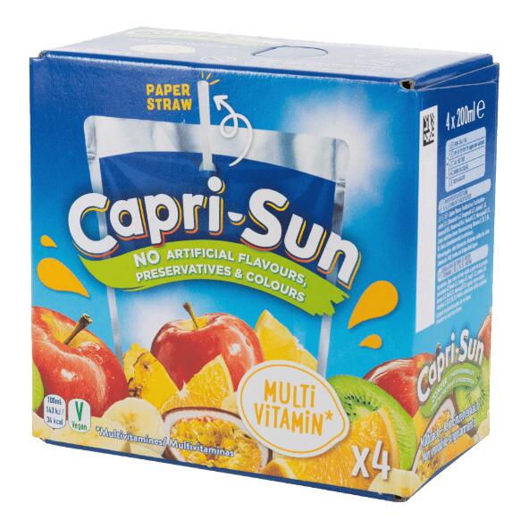 CAPRI SUN(R) 				Capri Sun multivitamines, 4 pcs
