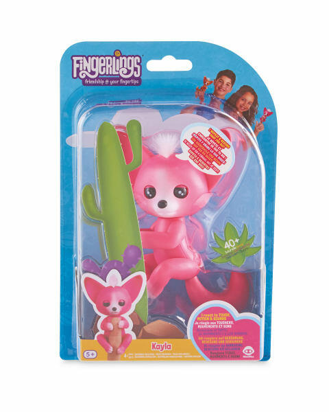 Fingerlings Pink Fox Kayla