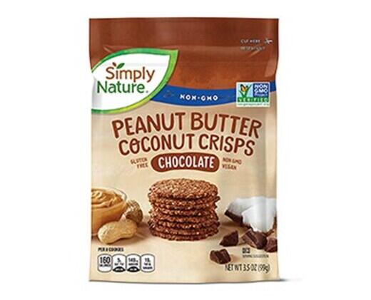 Simply Nature 
 Peanut Butter Coconut Crisps Assorted Varieties