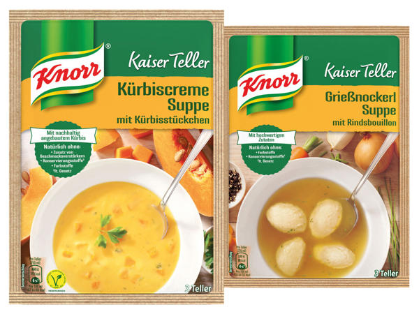 KNORR Kaiser Teller Suppe