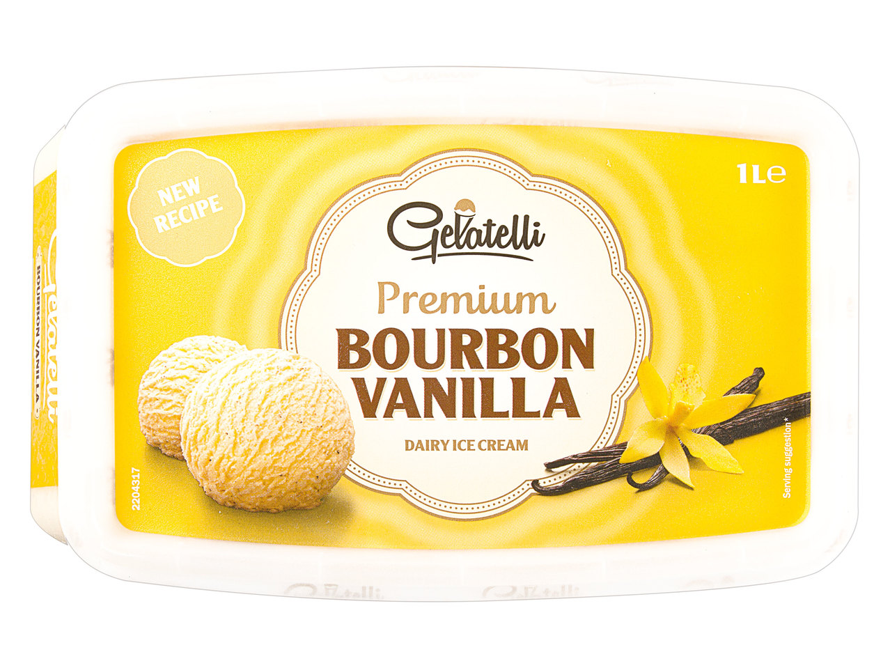 Înghețată premium vanilie