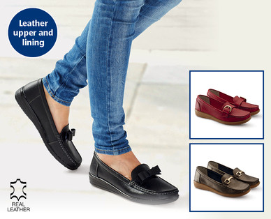 Ladies' Leather Loafers
