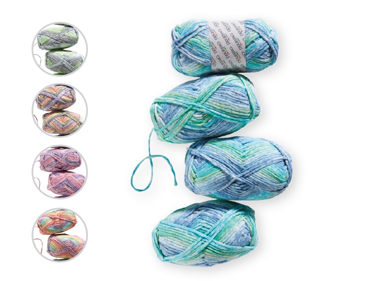 CRELANDO Thea Batik Knitting Yarn
