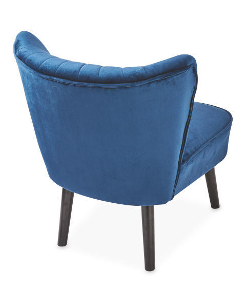 Blue Kirkton House Velvet Chair