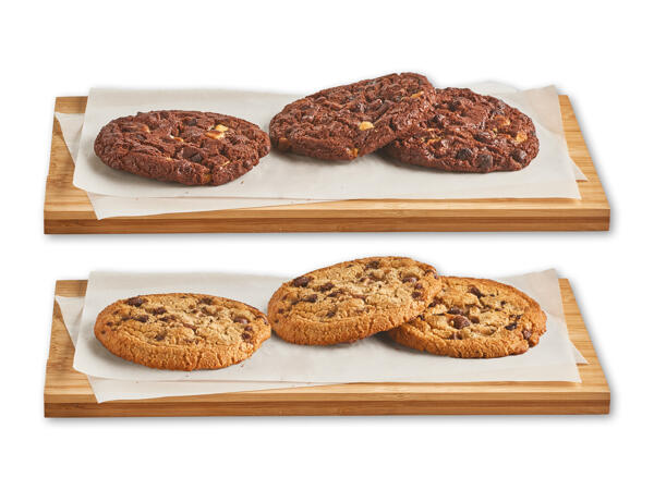 Double eller triple chocolate chip cookie