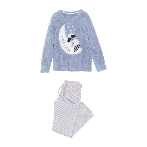 QUEENTEX(R) 				Pijama Polar para Senhora
