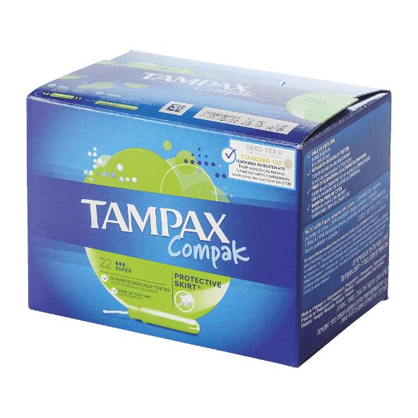 Tampax Compak, 22 pcs