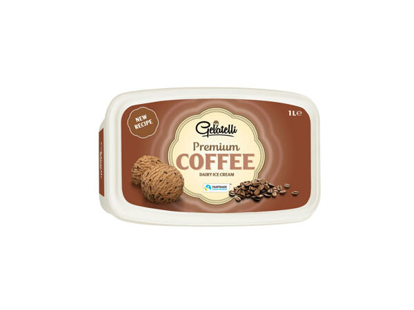 Gelatelli(R) Gelado de Caramelo/ Café/ Chocolate