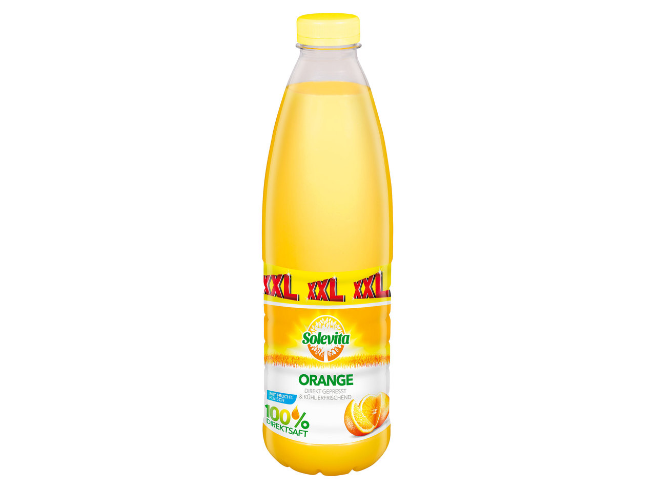 SOLEVITA Frischer Orangensaft 1,25 Liter