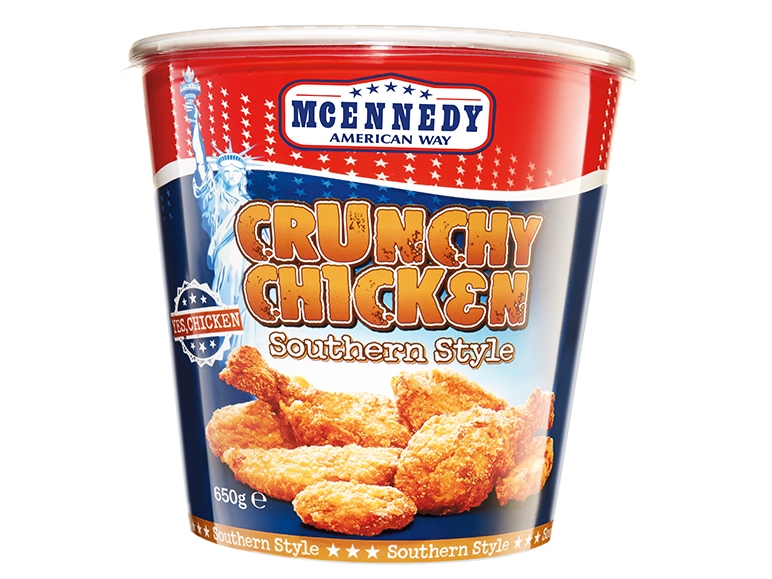 Crunchy chicken bucket - Lidl — Luxemburg - Archiv Werbeangebote