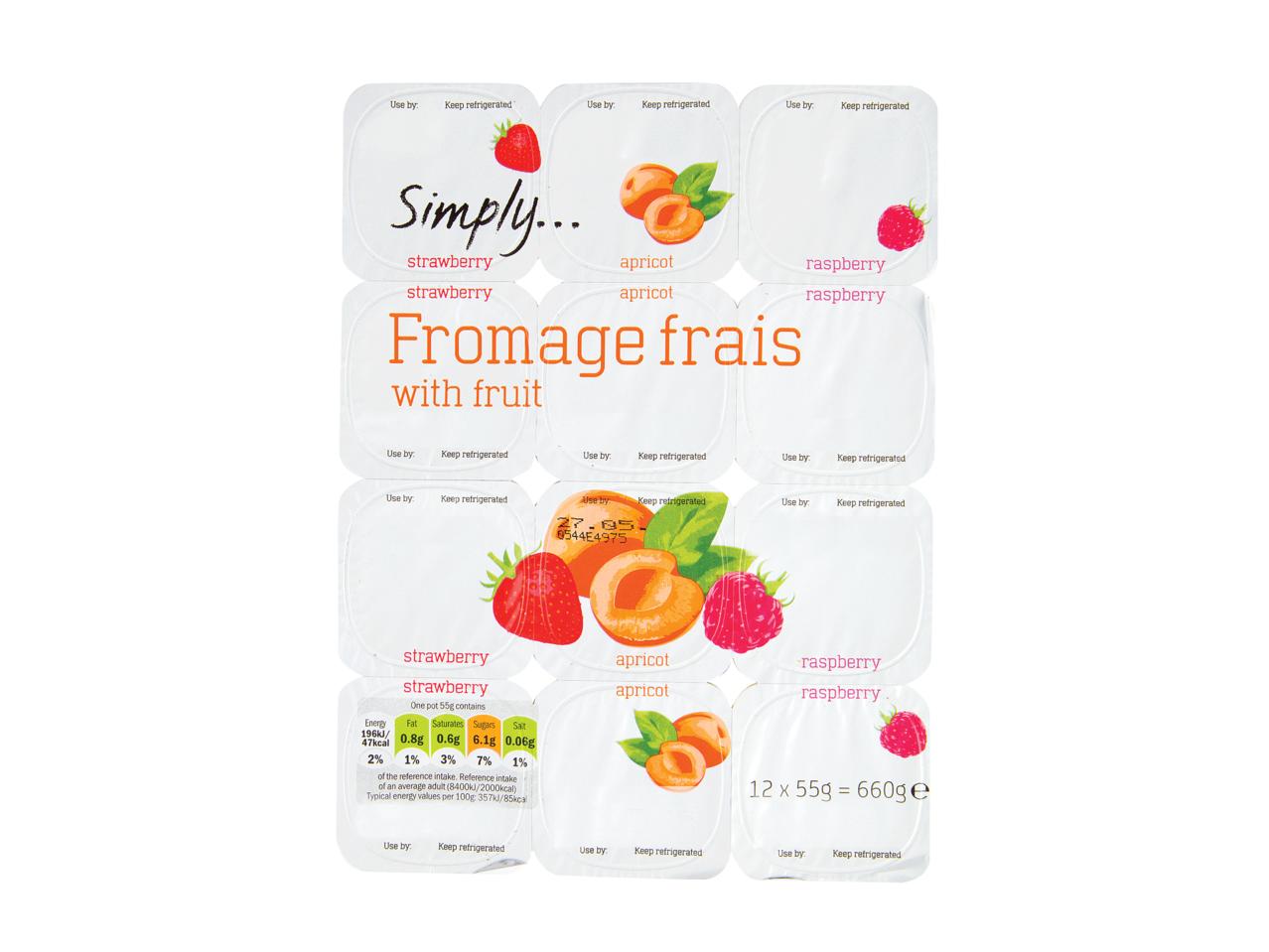 SIMPLY Fromage Frais with Fruit
