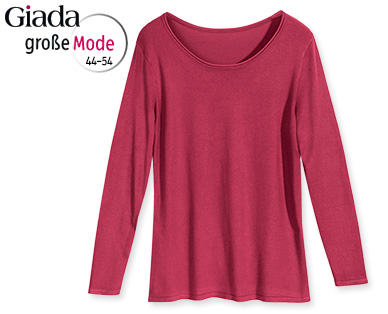 Giada Basic-Pullover, große Mode