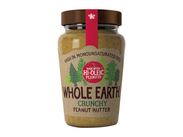 Whole Earth Hi-Oleic Crunchy Peanut Butter