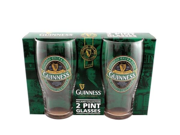 Guinness Pint Glasses 2 Pack