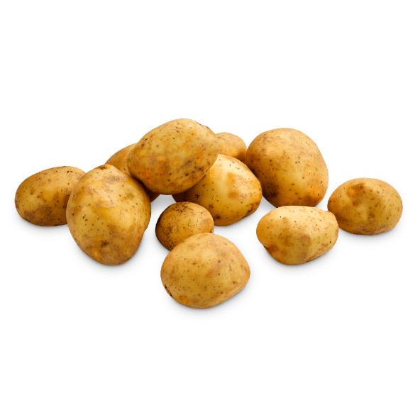 Frühkartoffeln für Pommes frites