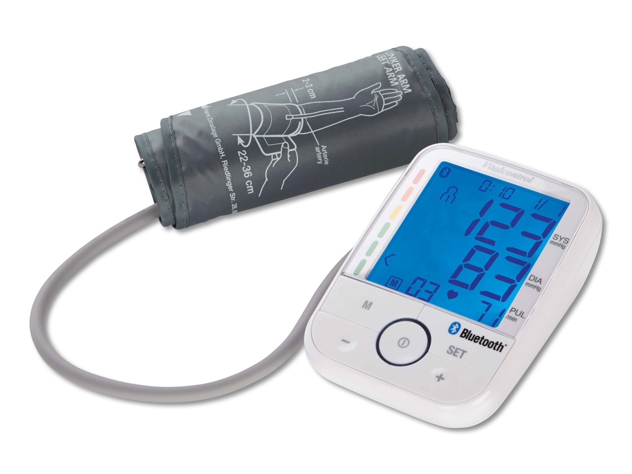Oberarm-Blutdruckmessgerät Bluetooth