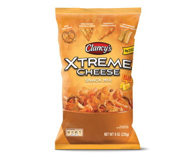 Clancy's  Xtreme Cheese or Fiery Hot Snack Mix