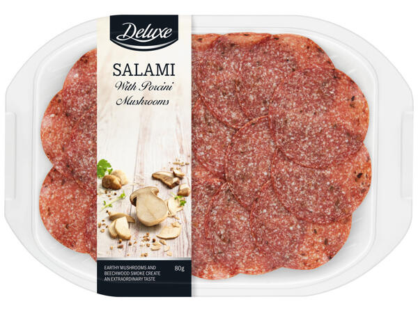 Deluxe(R) Especialidades de Salame com Cogumelos / Trufas