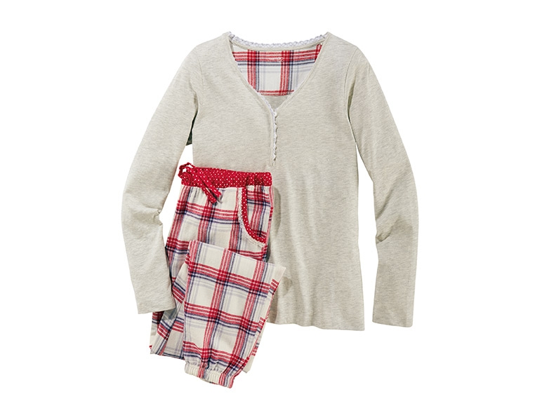 ESMARA LINGERIE/LIVERGY Adults' Flannel Pyjamas