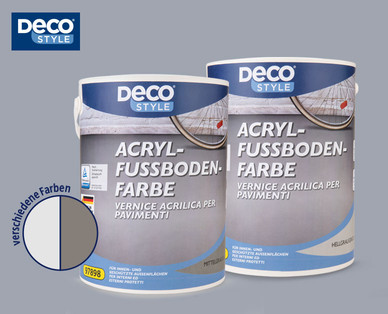 DECO STYLE Acryl-Fußbodenfarbe