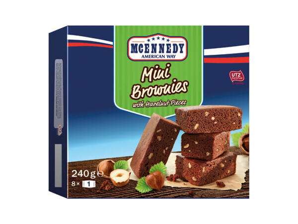 McEnnedy(R) Mini-Brownies com Avelã