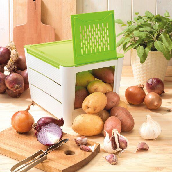 Boîte de rangement pour pommes de terre ou légumes