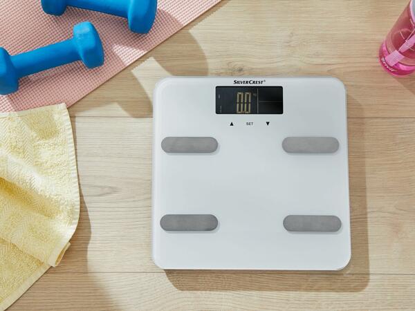 Báscula con medición de grasa corporal