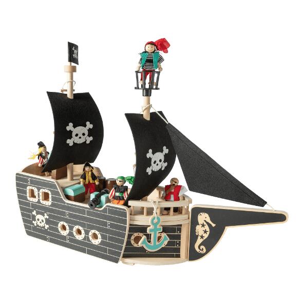 MUNDO DIVER(R) 				Houten piratenboot of kasteel
