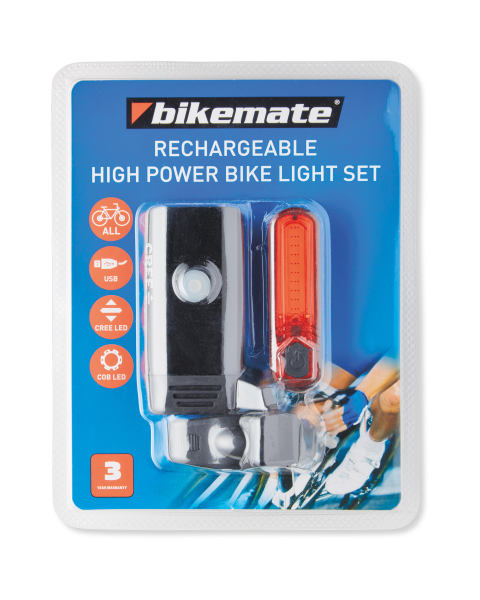 Bikemate Front & Rear LED Bike Light
