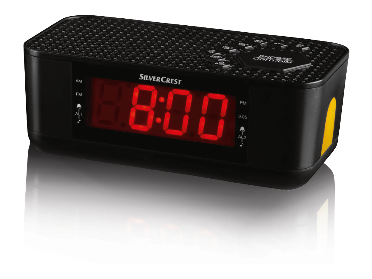 SILVERCREST FM Radio Alarm Clock