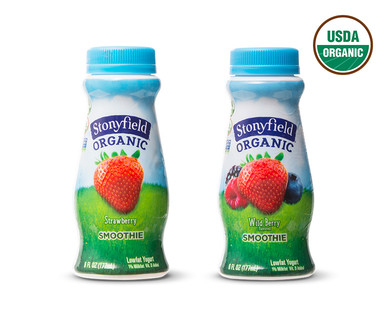 Stonyfield Organic Lowfat Yogurt Smoothie