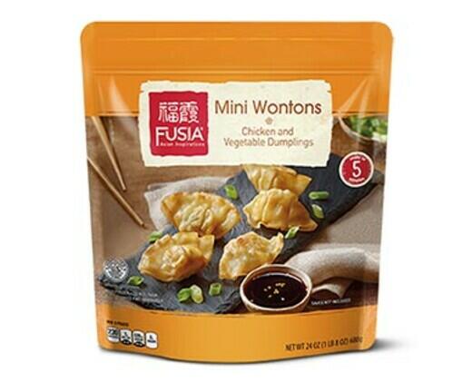 Fusia 
 Mini Wontons Pork or Chicken