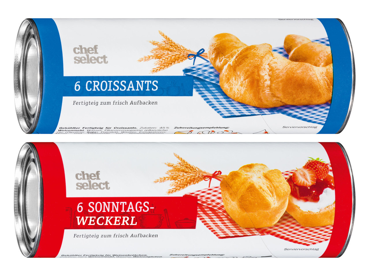 CHEF SELECT Croissants/Sonntagsweckerl