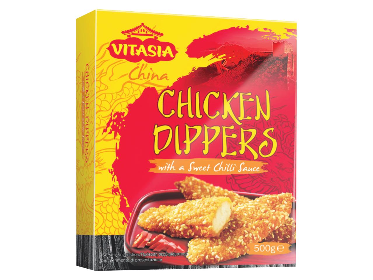 VITASIA Chicken Dippers with Sweet Chilli Sauce