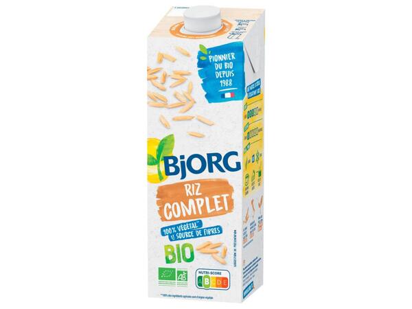 Bjorg boisson riz complet Bio
