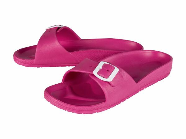 Sandalias rosa para mujer