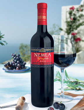 Nemea Vin rouge 2008 OPAP*