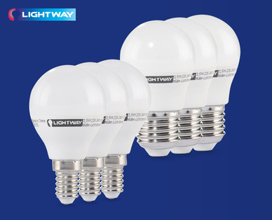 LIGHTWAY LED-Leuchtmittel, 2er-/3er-Set