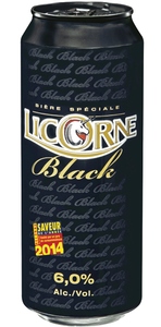 Bière brune de spécialité Licorne Black**