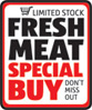 Fresh USDA Choice Boneless Beef Ribeye Steak Twin Packs