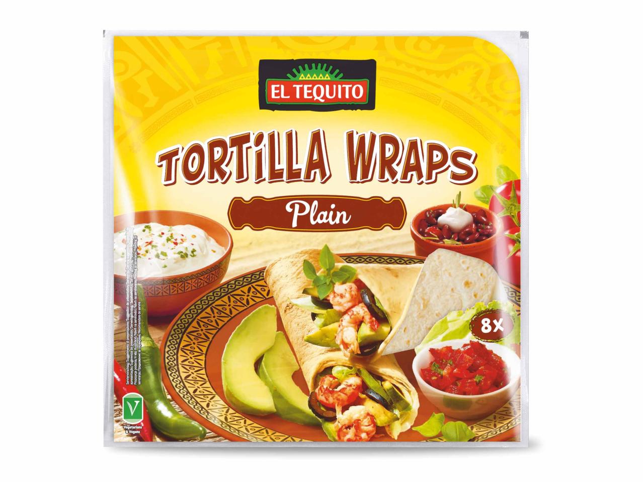 Wraps pour tortillas nature